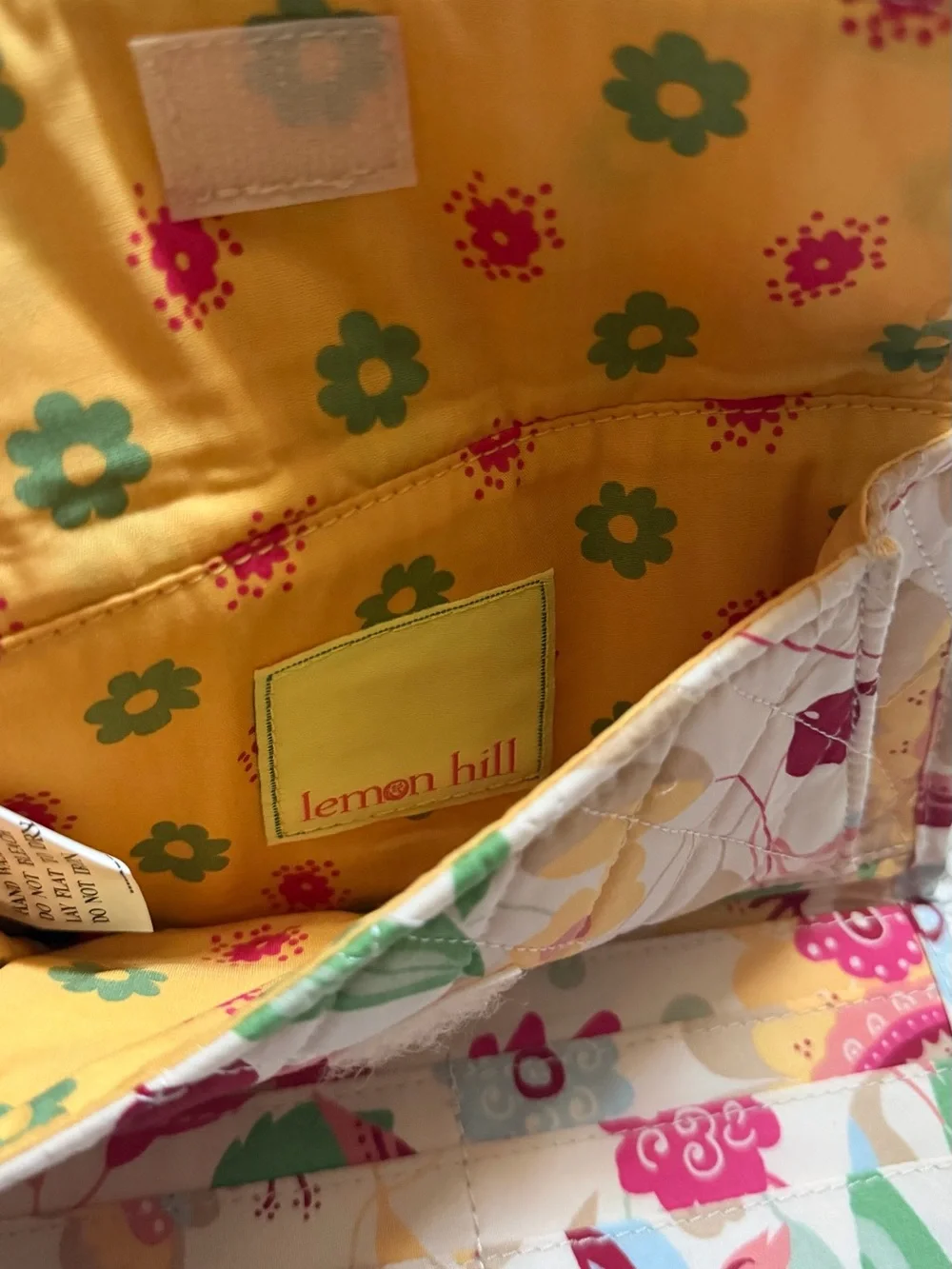 Quilted Floral Kids Seat Belt Shoulder Pads in Pink & Green